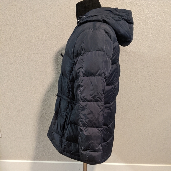 Women's LL Bean Puffer Jacket Size L PET DOWN i - Picture 2 of 5